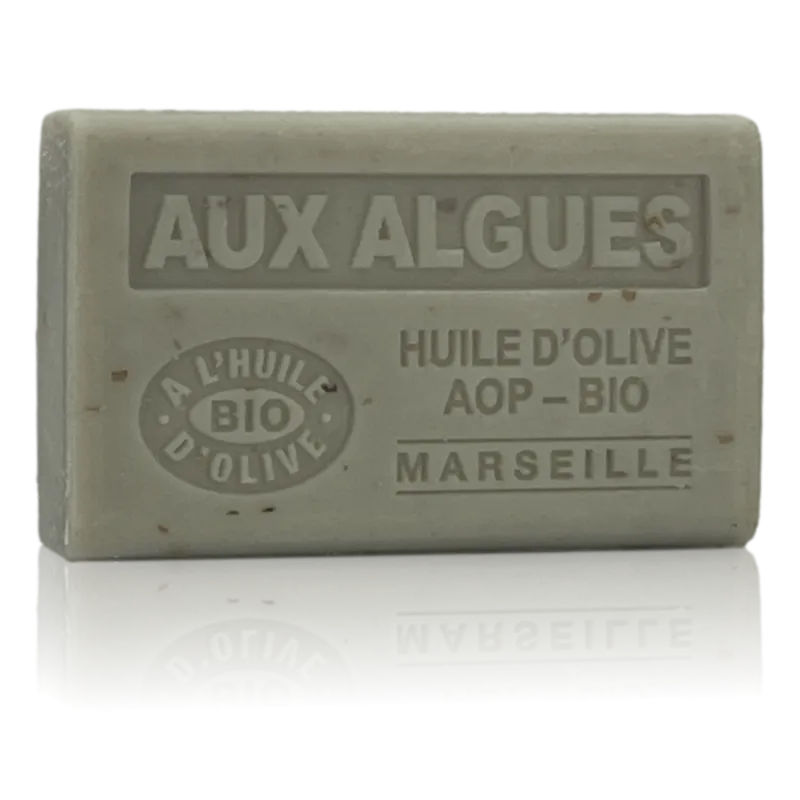 Savon Algues exfoliant - enrichi à l'huile d'olive bio