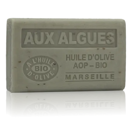 Savon Algues exfoliant - enrichi à l'huile d'olive bio