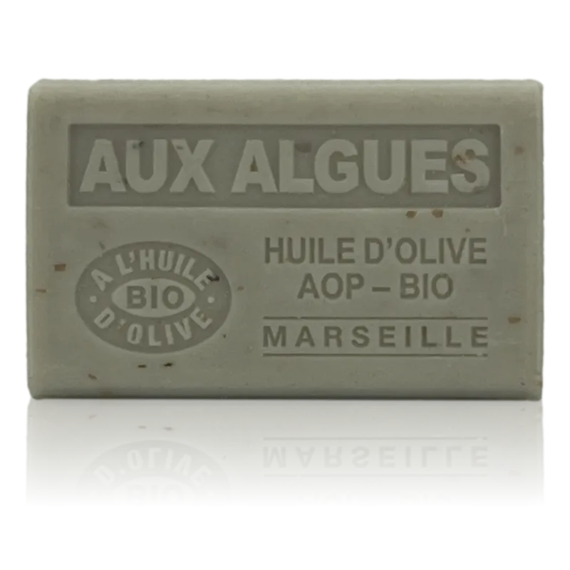 Savon Algues exfoliant - enrichi à l'huile d'olive bio