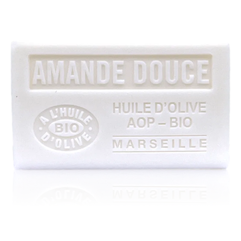 Savon Amande douce - enrichi à l'huile d'olive bio