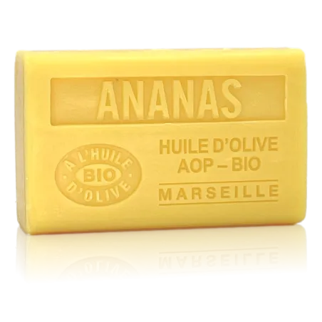 Savon Ananas - enrichi à l'huile d'olive bio