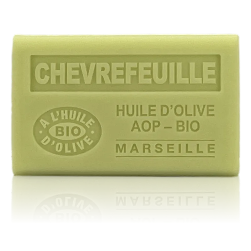Savon Chèvrefeuille - enrichi à l'huile d'olive bio