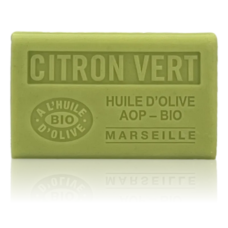Savon Citron vert - enrichi à l'huile d'olive bio