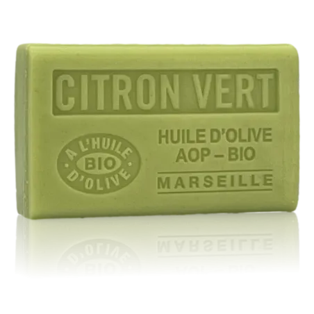 Savon Citron vert - enrichi à l'huile d'olive bio