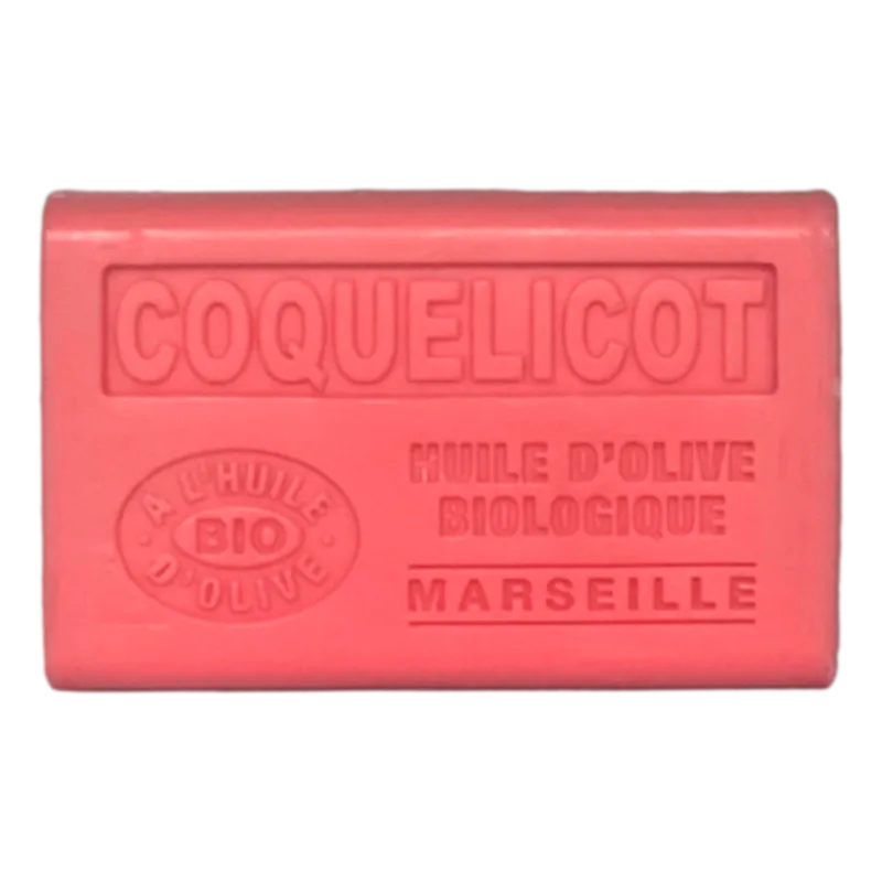 Savon Coquelicot - enrichi à l'huile d'olive bio