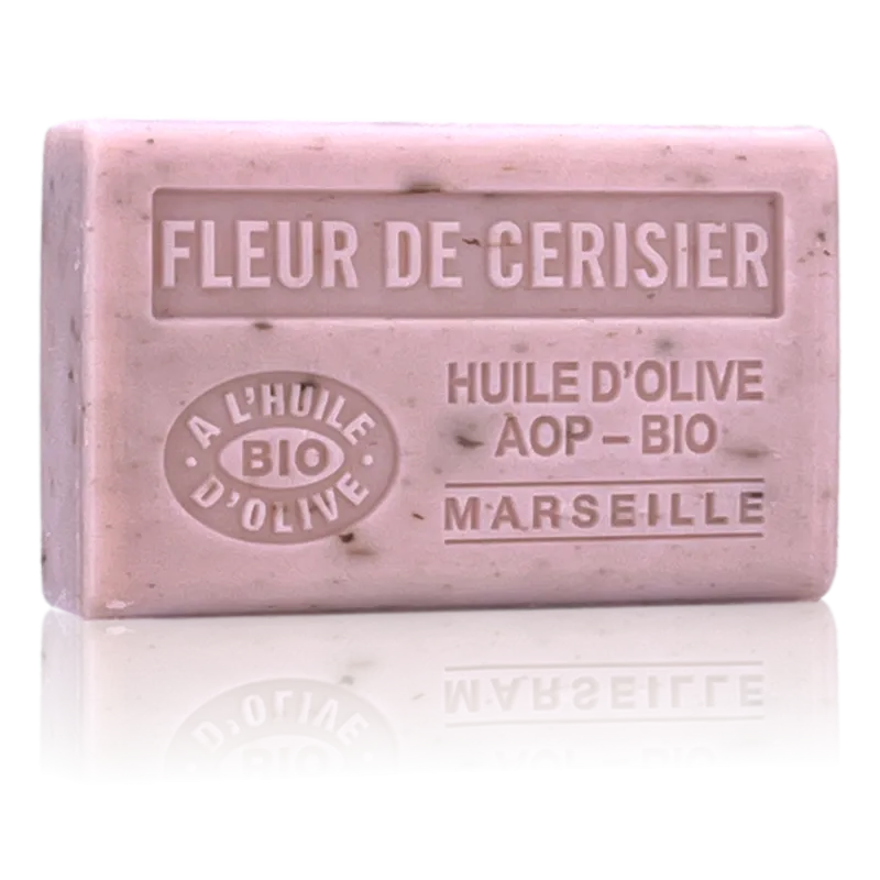 Savon Fleur de cerisier - enrichi à l'huile d'olive bio