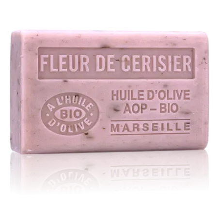 Savon Fleur de cerisier - enrichi à l'huile d'olive bio