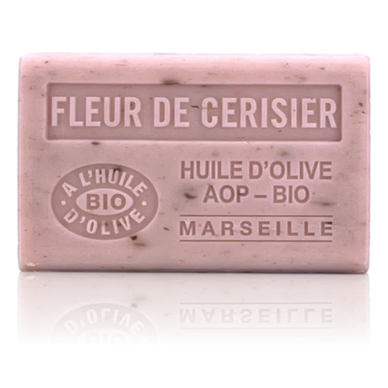 Savon Fleur de cerisier - enrichi à l'huile d'olive bio