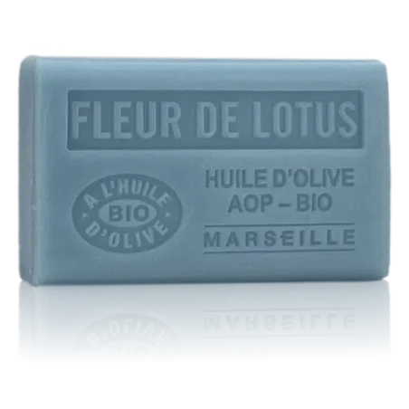 Savon Fleur de lotus - enrichi à l'huile d'olive bio