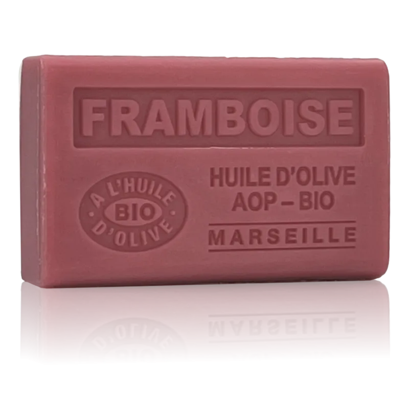 Savon Framboise - enrichi à l'huile d'olive bio