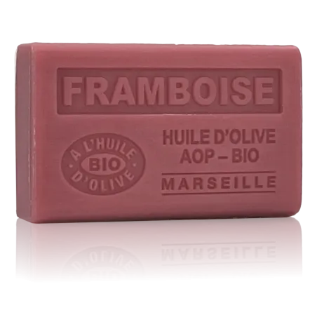 Savon Framboise - enrichi à l'huile d'olive bio