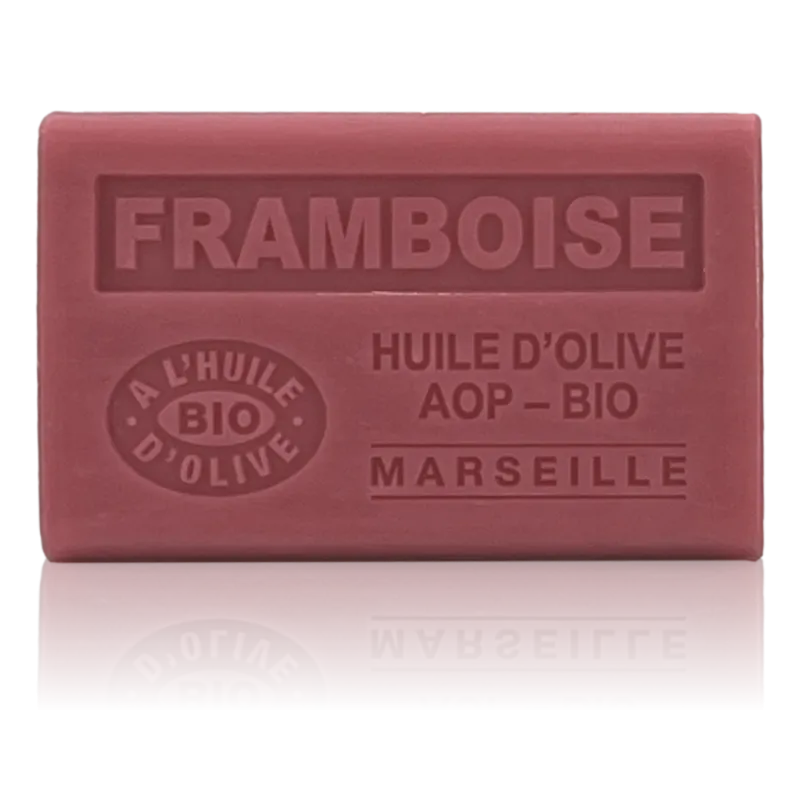 Savon Framboise - enrichi à l'huile d'olive bio