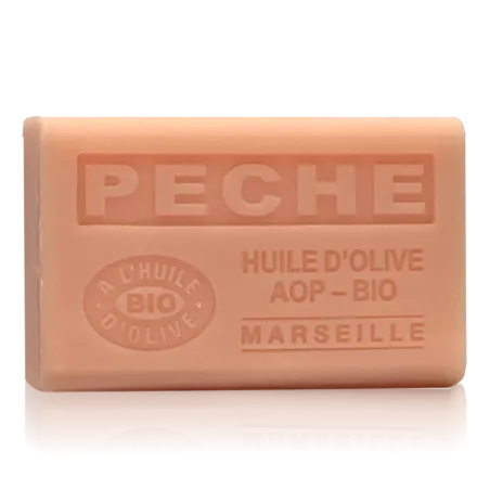 Savon Pêche - enrichi à l'huile d'olive bio