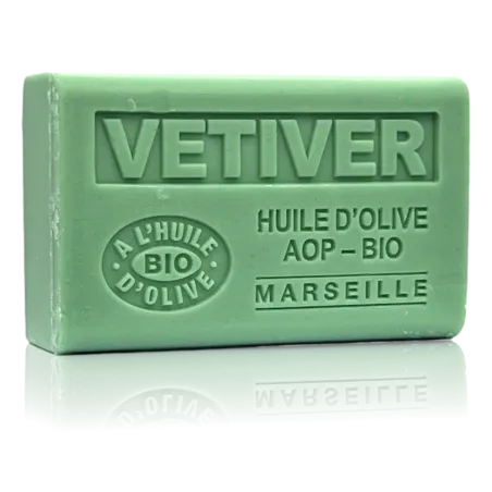 Savon Vetivert - enrichi à l'huile d'olive bio