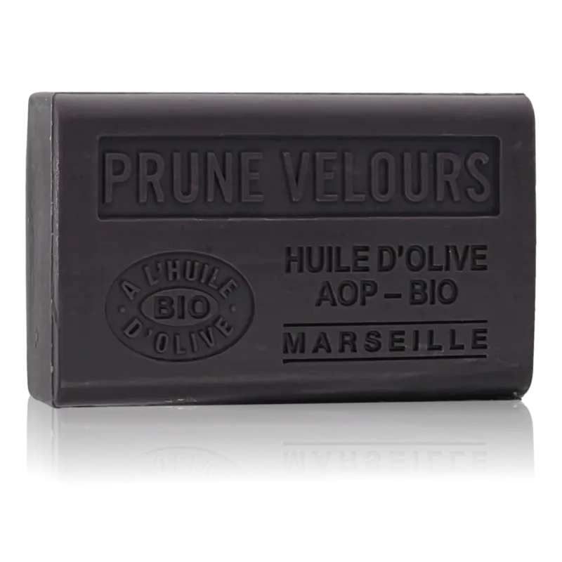 Savon Prune velours - enrichi à l'huile d'olive bio