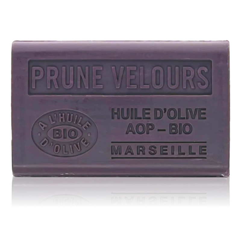 Savon Prune velours - enrichi à l'huile d'olive bio