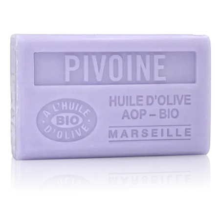 Savon Pivoine - enrichi à l'huile d'olive bio