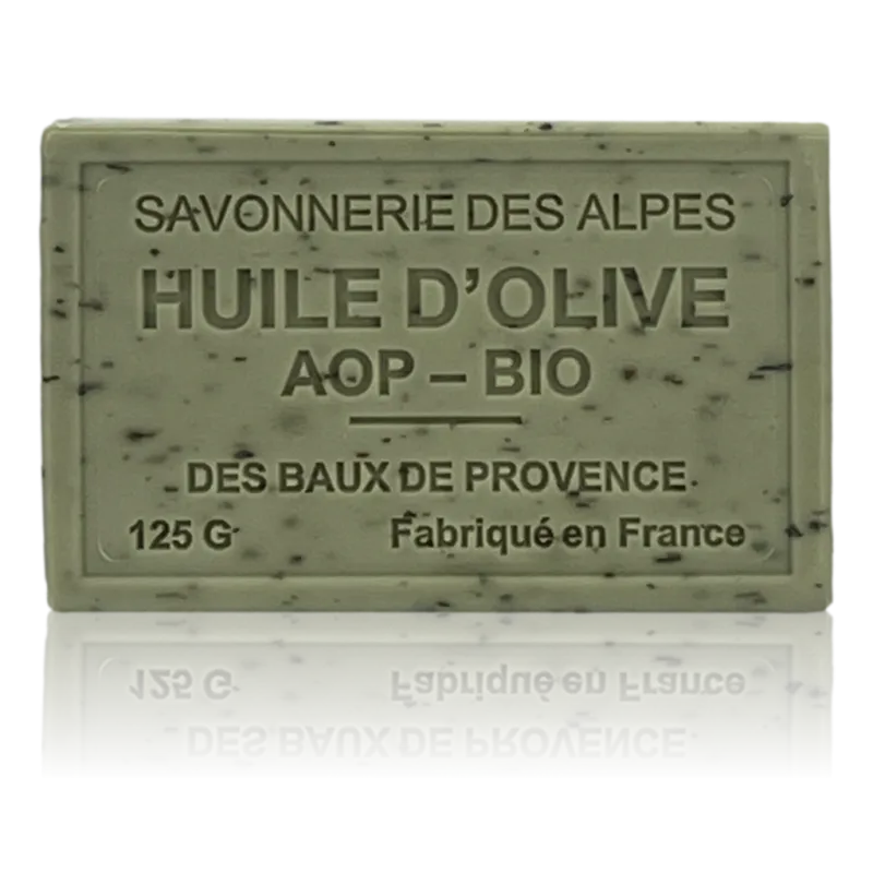 Savon Eucalyptus exfoliant - enrichi à l'huile d'olive bio