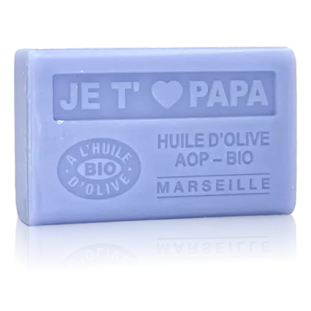 Savon Je t'aime papa - enrichi à l'huile d'olive bio